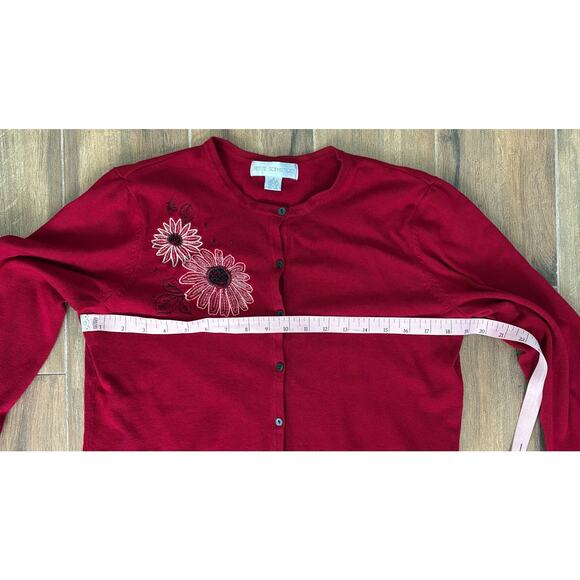 Petite Sophisticate Cardigan Medium Embroidered and Beaded - Picture 7 of 8